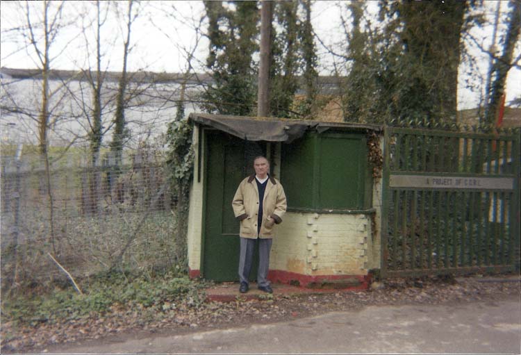 Front Gate Bushy Hall I stood guard their 1956 - 1957.